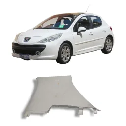 Acabamento coluna traseira direita Peugeot 307 2007 2012