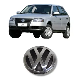 Emblema para-choque traseiro Volkswagen Gol Fox 2008 2014