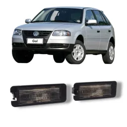 Par Luz placa VW Gol G4 G5 2006 2014 original