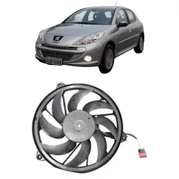 Eletroventilador Peugeot 207 2009 2014 original