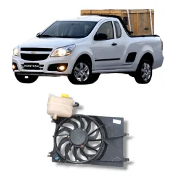 Ventoinha Defletor radiador água GM Montana 2009 2014