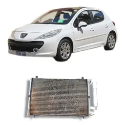 Condensador ar condicionado Peugeot 207 2008 2014 original