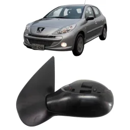 Retrovisor Esq Peugeot 206 207 Hoggar Passion até 14 Elé