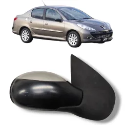 Retrovisor Dir Peugeot 206 207 Passion 2009 2014 Elé