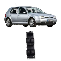 Comando vidro dianteiro esquerdo VW Golf Mk4 1999 2006