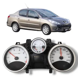 Painel instrumentos Peugeot 207 1.4 2009 2014 original