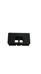 Moldura Botao Vidro Eletrico Santana Versailes Preto Trava