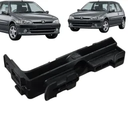 suporte guia parachoque dianteiro peugeot 106 96 a 1998 orig