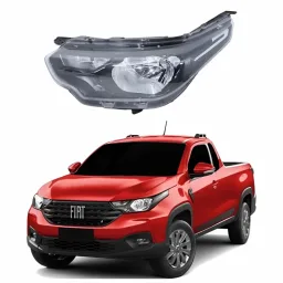 Farol Esquerda Fiat Strada 2020 a 2023