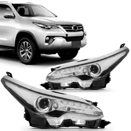 Par Farol Toyota Hilux SW4 c/Led 2016/2020 Original