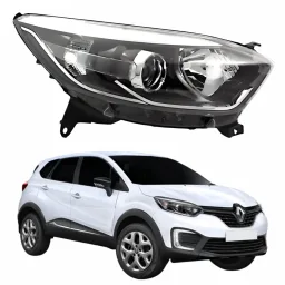 Farol Direito Captur 2017 2018 a 2024 Original