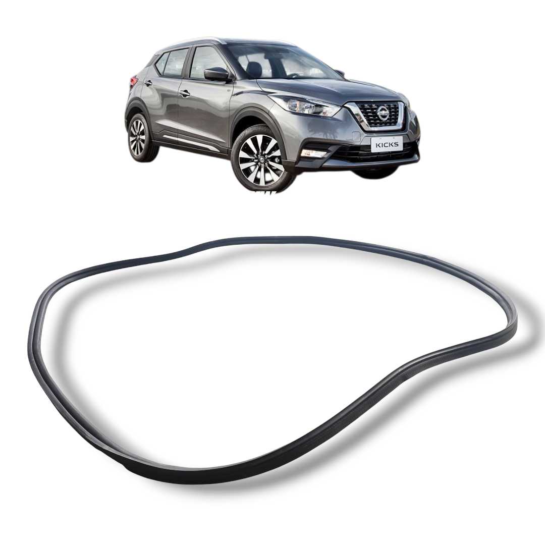 Borracha porta traseira direita Nissan kicks 2017 a 2021