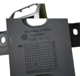 MOLDURA DIFUSOR DE AR CENTRAL FOX 2010 A 2014