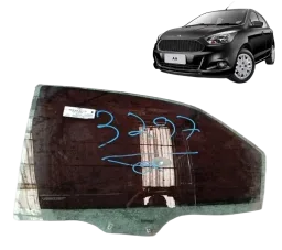 VIDRO PORTA TRASEIRA ESQUERDO NEW KA 14 15 16 17 18 19 21