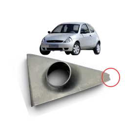 Acabamento Externo Retrovisor Esquerdo Ford Ka 1997 A 2003
