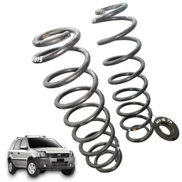 Par de Mola Traseira Ford Ecosport 2003 a 2012