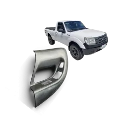 Moldura comando vidro elét diant esq Ford Ranger 1998 a 2011