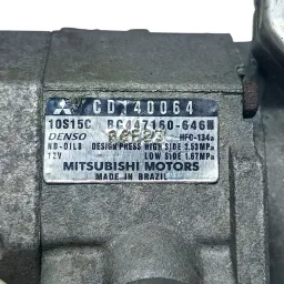 compressor ar condicionado Mitsubishi outlander asx 2.0 2018 BC447160646 CD140064