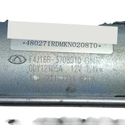 motor arranque Chery tiggo 8 7 pro 1.6 tgdi 2021 2022 F4J16B3708010 ODY12105A