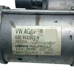 motor arranque tiguan taos golf Q3 A3 2019 2020 02E911022H 02E911024B 02E911024D