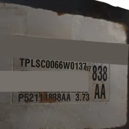 Eixo traseiro diferencial Commander Cherokee 5.7 1999 2000 52114838AA 52114838AC 5135811AA 5135811AB 5135811AC 5135811AD 5135811AE 5135811AF