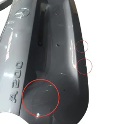 tampa traseira Mercedes a200 a250 a45 2014 2015 2016 0106606352 A1767400105 A1767420109