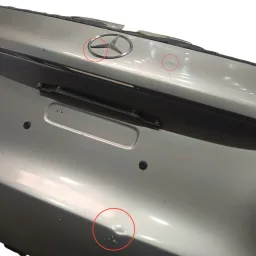 tampa traseira Mercedes glc220d glc250 glc300 2018 2019 A2537400305