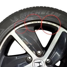 Roda Aro R17 215/55 HR-V Civic 2016 2017 2018 2019 2021