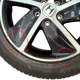 Roda Aro R17 215/55 HR-V Civic 2016 2017 2018 2019 2021