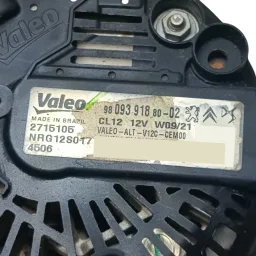 Alternador Peugeout 208 2008 Citroën C3 C4 Cactus 2018 2019 980939188002