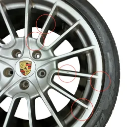 roda aro R21 295/35 cayenne 2011 2012 2013 7P5601025BF 95836215200