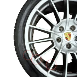 roda aro R21 295/35 cayenne 2011 2012 2013 7P5601025BF 95836215200