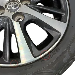 Roda Aro R15 185/60 Yaris Hatch Sedan Etios 2012 2013 2014
