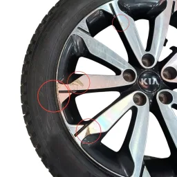 roda aro R18 225/55 Sportage 2017 2018 2019