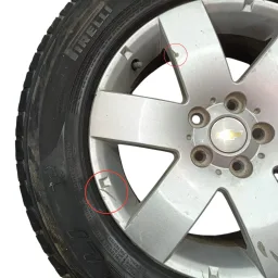 roda aro R17 245/65 captiva 2012 2013 2014 2015 2016 96851725 22928853 22978103 9598128 19177076 09597593