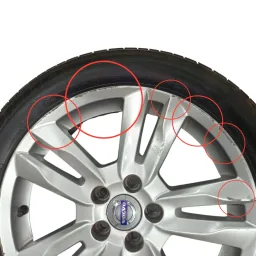 Roda Aro R17 225/50 Volvo S60 V60 V70 S80 2011 2012 2013 31200603 30756704