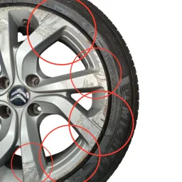 roda aro R17 citroen C4 Cactus 2021 2022 2023 2024 2025 2026 9849755877 9800490477