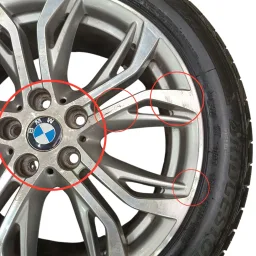 roda aro R18 225/50 BMW X1 2017 2018 2019 2020 2021 2022 36116856067