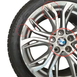 roda aro R18 225/50 BMW X1 2017 2018 2019 2020 2021 2022 36116856067