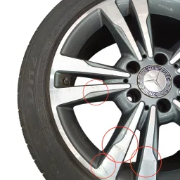 roda aro R17 245/45 CLA 200 CLA 250 2015 2016 2017 2018 2019 A2464010100 A1764010302