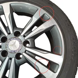 roda aro R17 245/45 CLA 200 CLA 250 2015 2016 2017 2018 2019 A2464010100 A1764010302