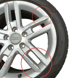 roda aro R17 225/45 audi A3 Sprtaback 2009 2010 2011 8P0601025BQ 8P0601025ED