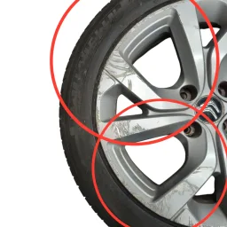 roda aro R17 citroen C4 Cactus 2021 2022 2023 2024 2025 2026 9849755877 9800490477