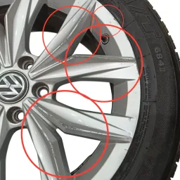 Roda aro R18 235/55 tiguan Allspace 2018 2019 2020 2021 5NA601025B 5NA601025B8Z8