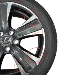 roda aro R18 225/50 Lexus UX 250h 2020 2021 2022 2023 2024 4261176140 4261176150