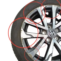 roda aro R18 225/50 corolla cross RAV4 2023 2024 2025 2026 42611-0A420 42611-0A440 8701-1