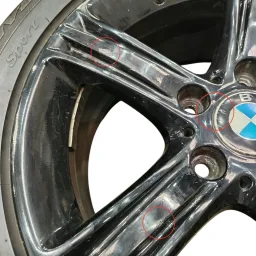 roda aro R17 225/50 BMW 320i 328i 2014 2015 2016 2017 2018 6796242 36116796242