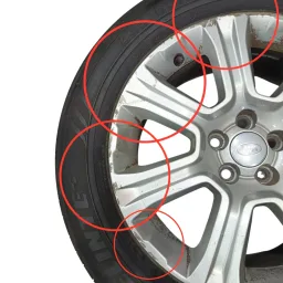 roda aro R18 235/60 evoque 2014 2015 2016 2017 2018 2019 GJ32-1007-AB GK32-1007-AB