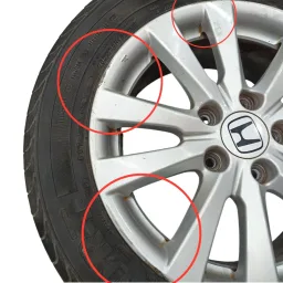 roda aro R16 205/55 honda civic 2012 2013 2014 2015 42700-TR0-A81 42700-TR8-M86 42700-TR0-A82