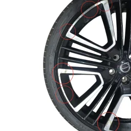 Roda Aro R21 245/40 Volvo XC40 C40 EX40 EC40 2024 2025 2026 31650010 31470380 314703802 32373024 32243444